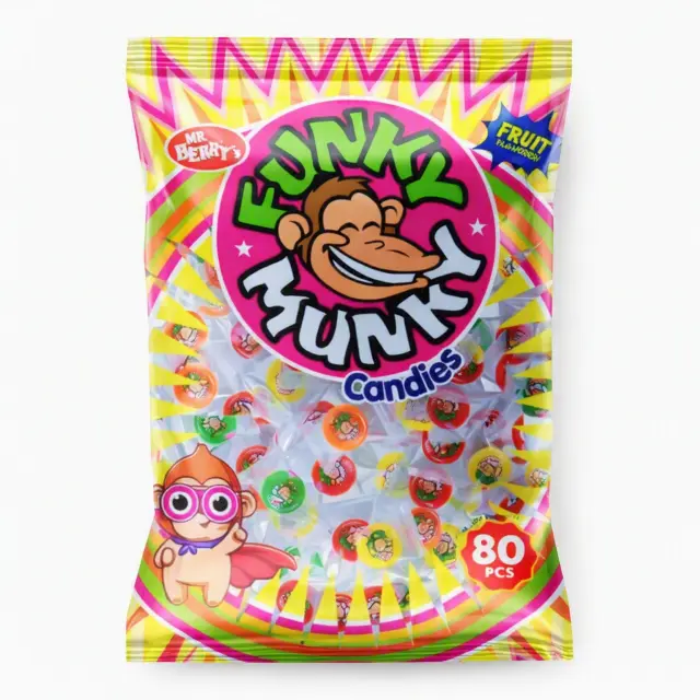 Mr.Berry'S Funky Munky 80Pcs